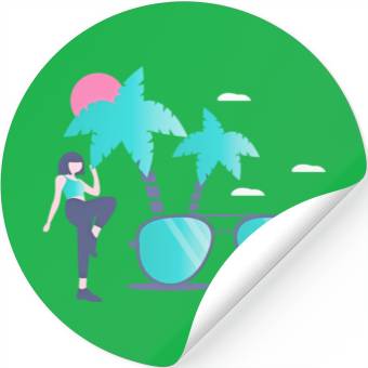 Discover summer Stickers