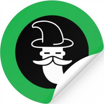Discover Minimal Wizard Stickers
