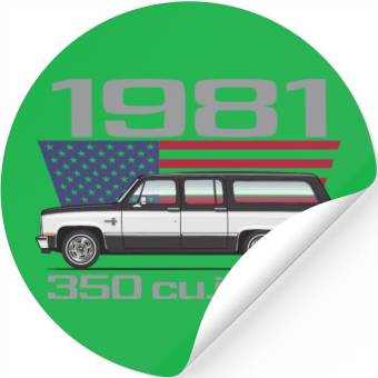 Discover 1981 Midnight Black Stickers