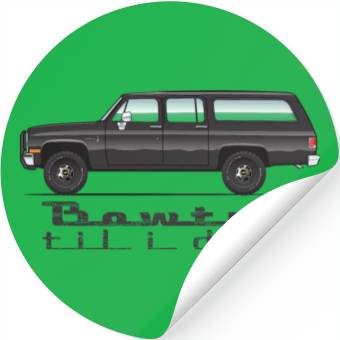 Discover BOWTIE Midnight Black Stickers