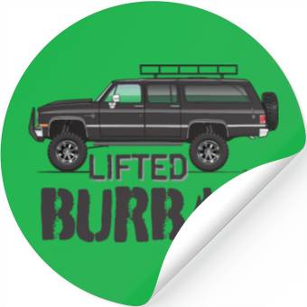 Discover BURBAN Midnight Black Stickers