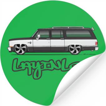 Discover LAYLOW Midnight Black Stickers