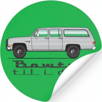 Discover bowtie Light Silver Stickers