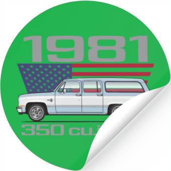 Discover 1981 Light Blue Stickers