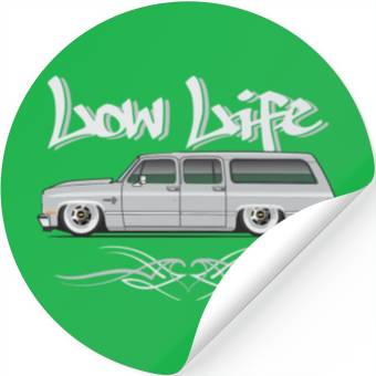 Discover low life Light Silver Stickers