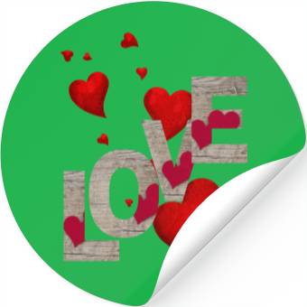 Discover love valentine 3 Stickers