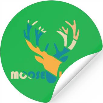Discover moose lovers Stickers