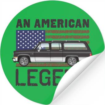 Discover legend Midnight Black Stickers