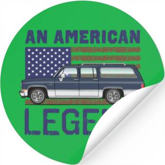 Discover legend Midnight Blue Stickers