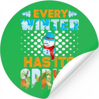 Discover Every Winter Has Its Spring Stickers
