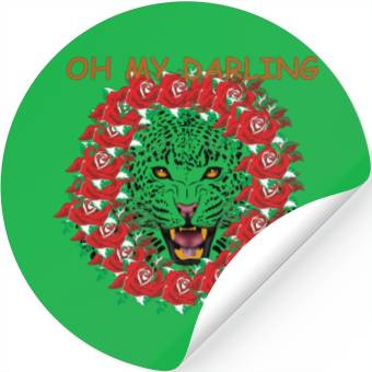 Discover Romantic Leopard Stickers