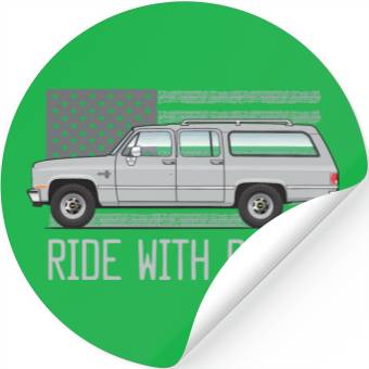 Discover ride Light Silver Stickers