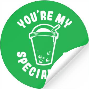 Discover Funny Bubble Tea Special-Tea Stickers