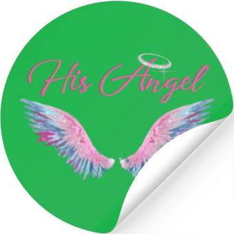 Discover His Angel Stickers