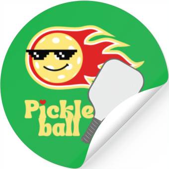 Discover Pickle ball Stickers