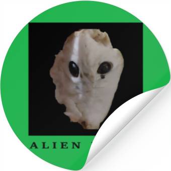 Discover Alien fruit Stickers