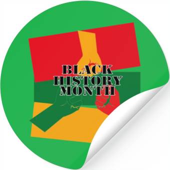 Discover black history month Stickers