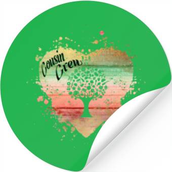 Discover Cousin crew - tree Stickers