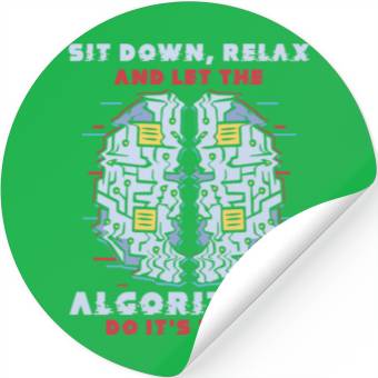 Discover Computer Algorithm Programmer Artificial Stickers