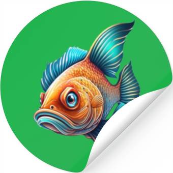 Discover Koi Fish Stickers