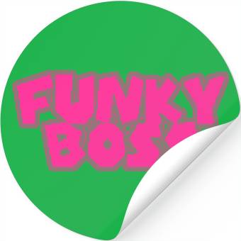 Discover FUNKY BOSS Stickers