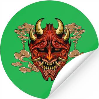 Discover Oni Demon Japan Stickers