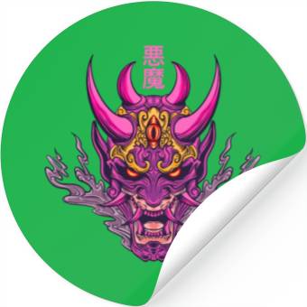Discover Oni Demon Japan Stickers