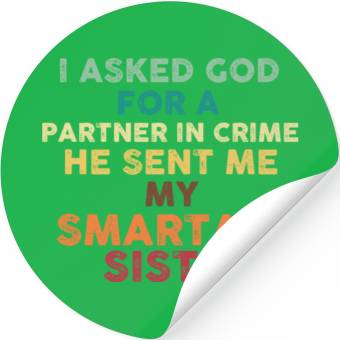Discover Funny Sister Stickers