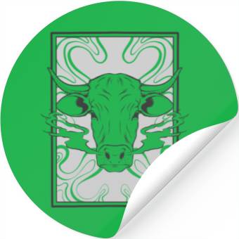 Discover Cow Stickers