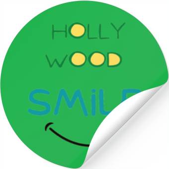 Discover Hollywood smile Stickers