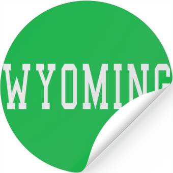 Discover Wyoming Design Stickers