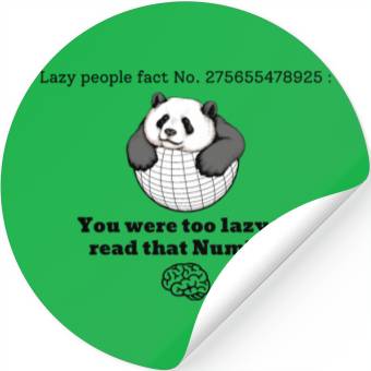 Discover Lazy Panda - Funny Stickers
