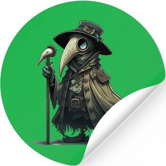 Discover Lil' Plague Doctor Stickers