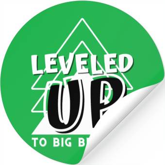 Discover Level Up to big brother Stickers