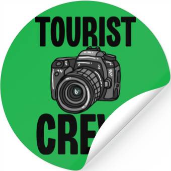 Discover Tourist Crew Stickers