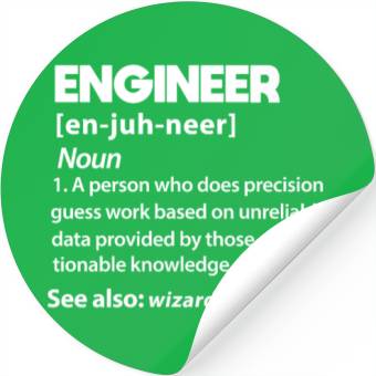 Discover Engineer Definition Stickers