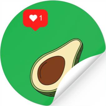 Discover Avocado Lover Stickers