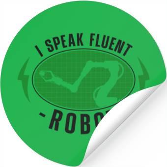 Discover Robot Robotics Engineer I Speak Stickers