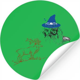 Discover Wizard and Deer Stickers