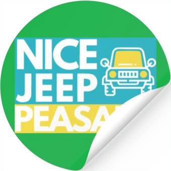 Discover Nice Jeep Peasant Stickers