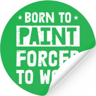 Discover Painter Painting Funny Stickers