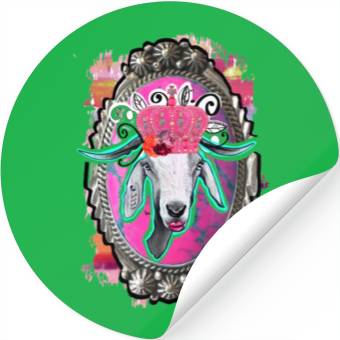Discover Goat Queen Stickers