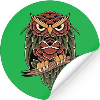 Discover Owl Flower Stickers