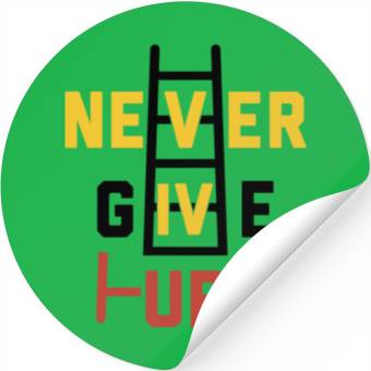 Discover never give up Coordinate's design Stickers
