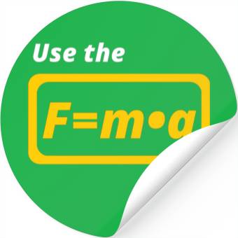 Discover Star Wars, physics, use the force, science, funny Stickers
