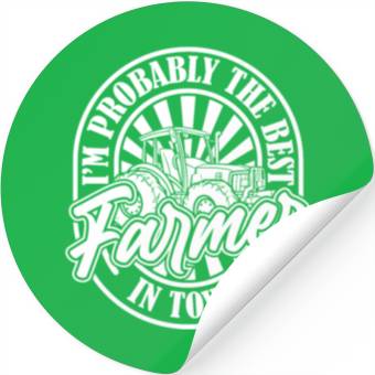 Discover Farming Farmer Funny Stickers