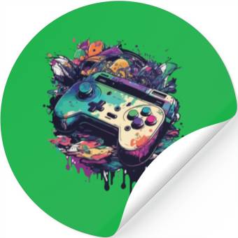 Discover Get Ready to Level Up with Game Controller Stickers