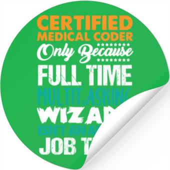 Discover Medical Coder , Programmer Stickers