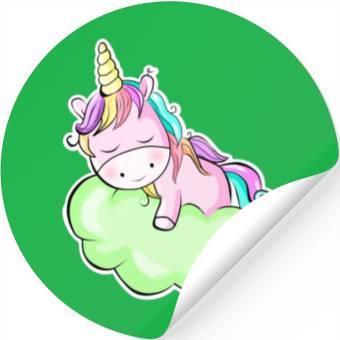 Discover sleepy pony. Stickers