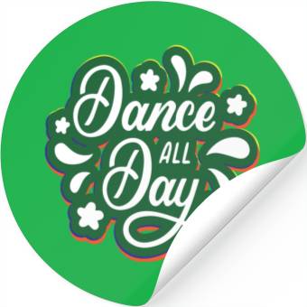 Discover Dance all Day Stickers